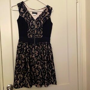 Venus lace dress w/ zipper in front size: 2
